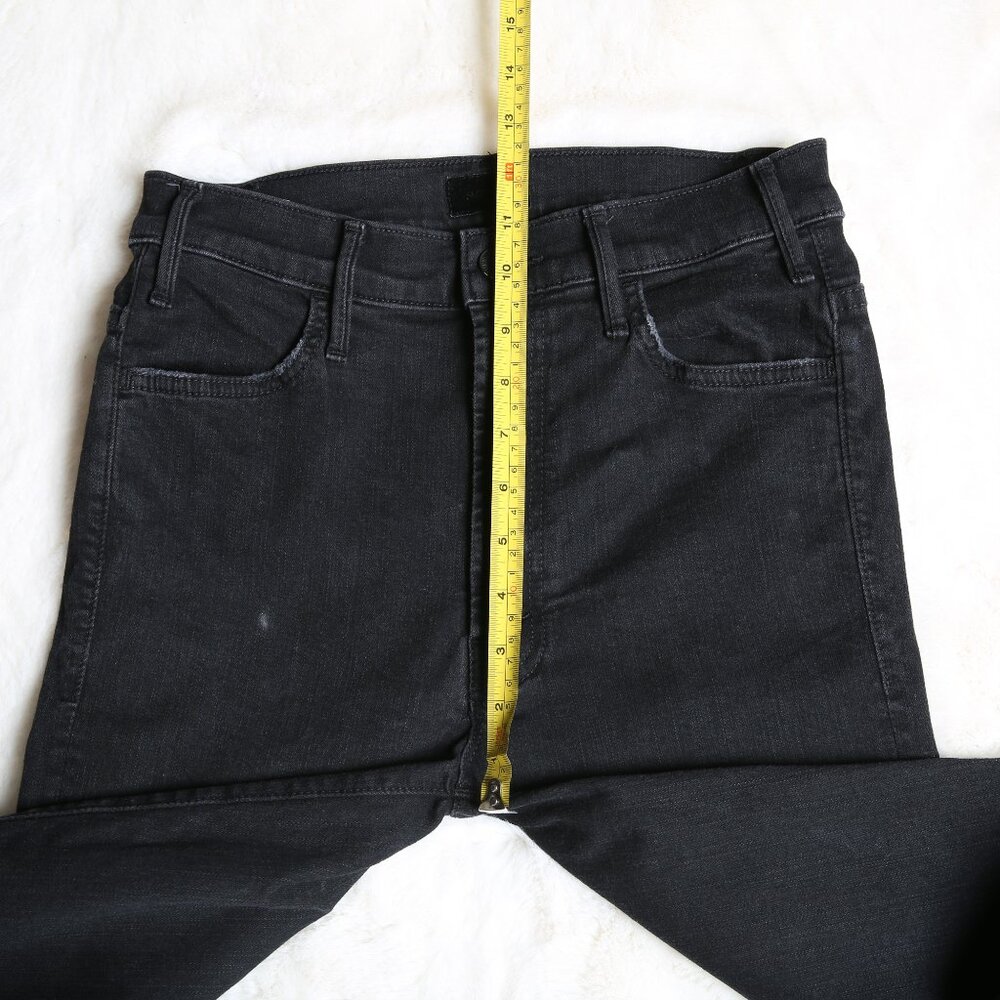 MOTHER The Hustler Ankle Fray Hi-Rise Not Guilty Jeans Size 27 *FLAW* - Picture 14 of 16